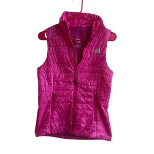 The North Face Fuchsia Quilted Vest XS